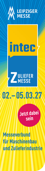 Werbung der Messe Intec